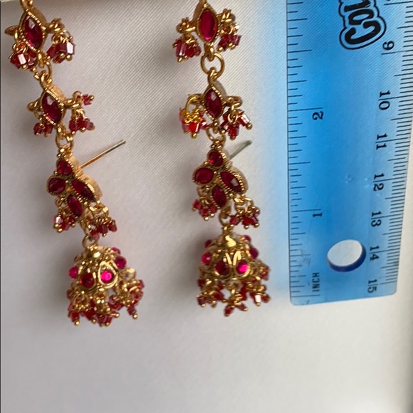 Gorgeous indian style earrings! - Picture 4 of 5